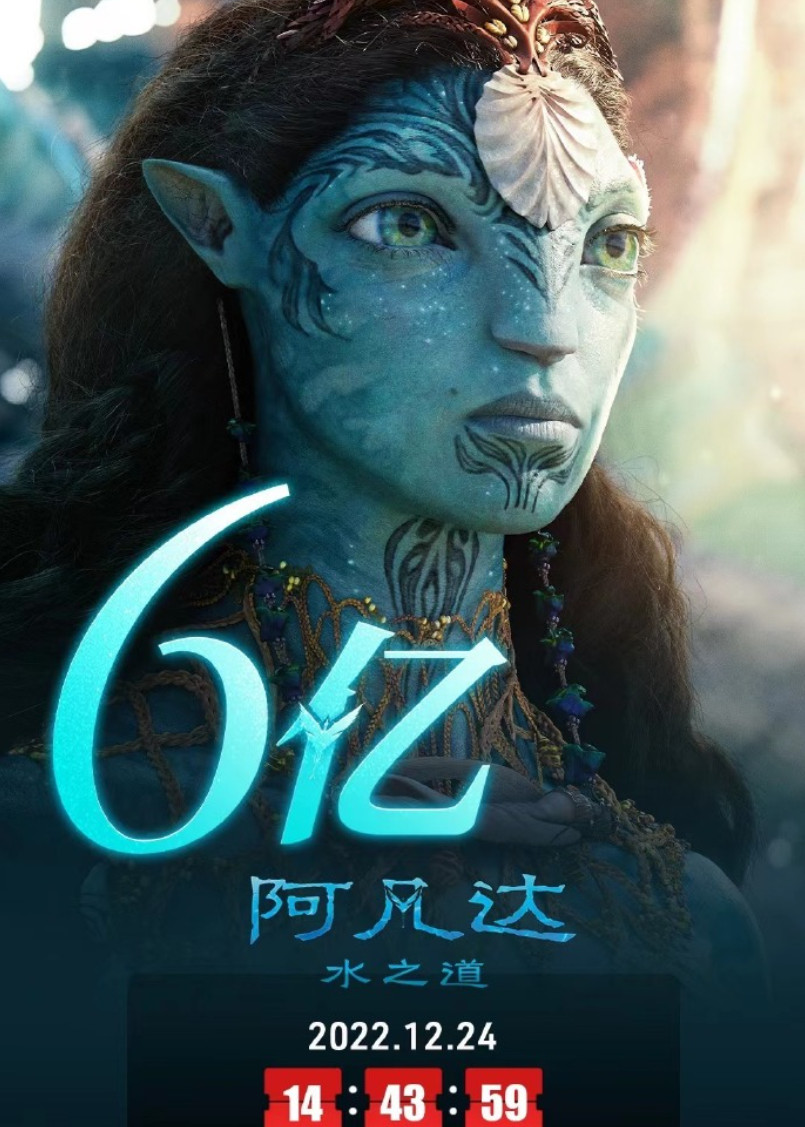 《阿凡达2》上映9日国内总票房突破6亿韩元