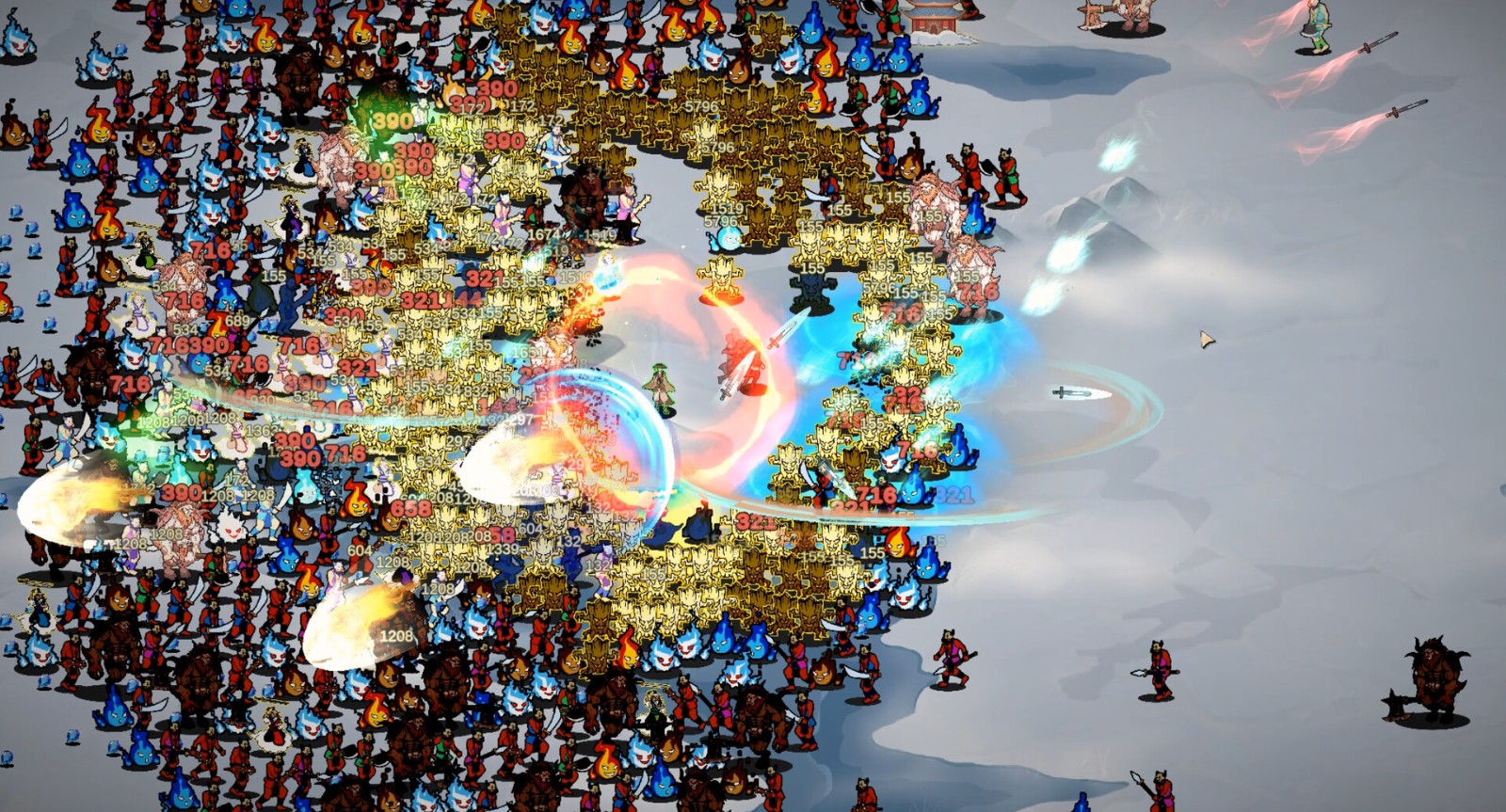 国风轻休闲Roguelite《江湖幸存者》Steam登录