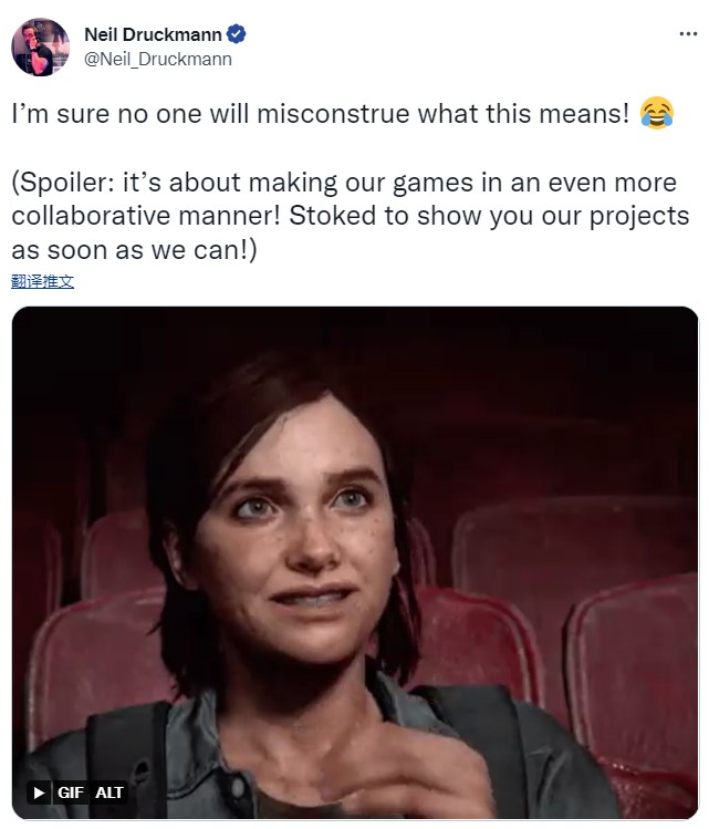 开狗联席主席明确了新作商像电视剧一样推出新项目的愿望。