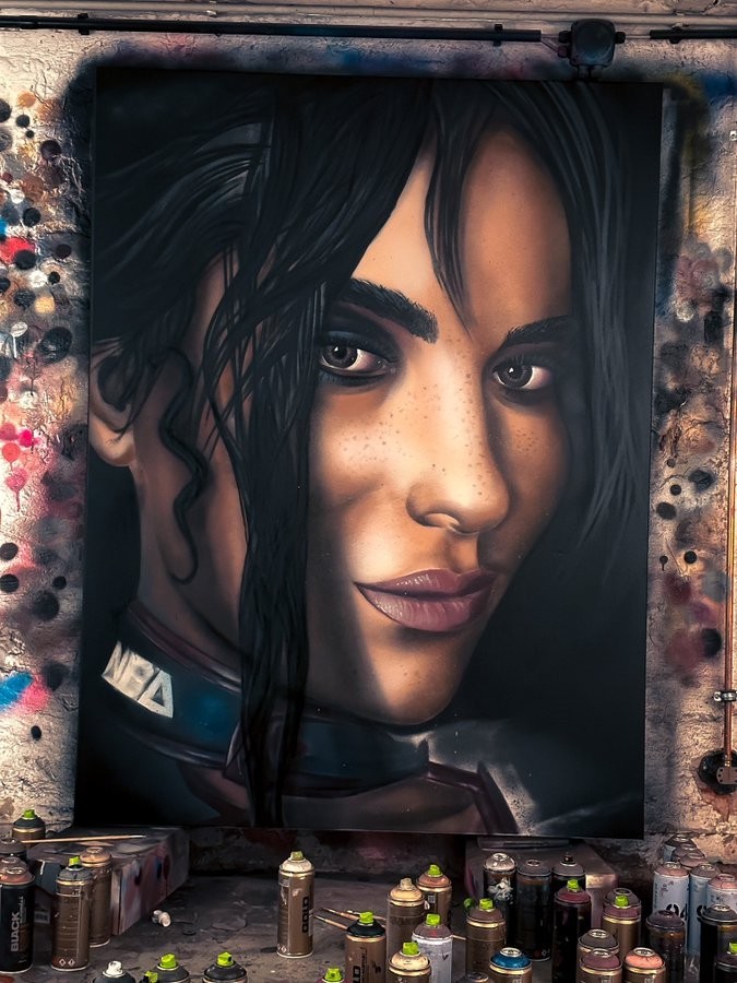 《赛博朋克2077》慈善拍卖帕尔南肖像画200欧元起拍