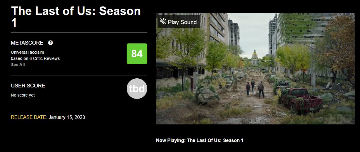 《最后的生还者》电视剧首次评分解禁1月15日正式播出