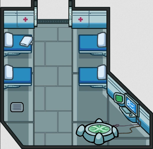 使用红十字会违反日内瓦公约《我们之中》修正游戏图标