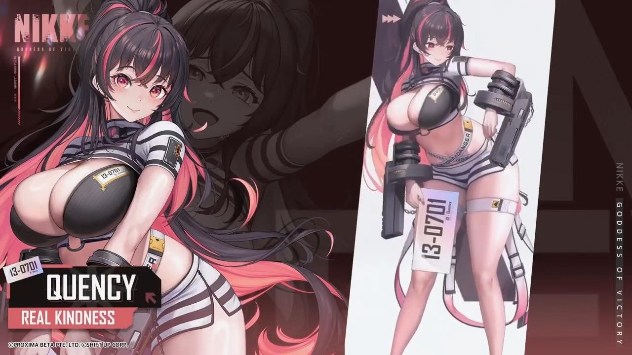 《妮姬：胜利女神》新角色的卡西视频前灯太大了