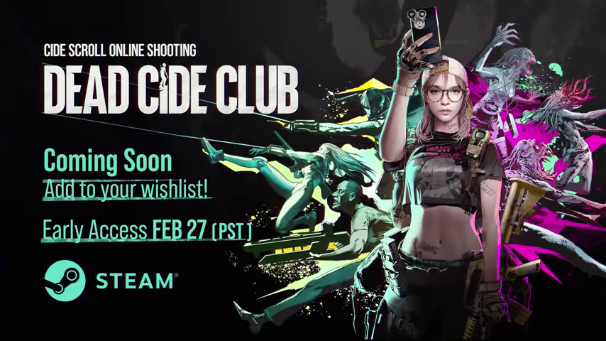 免费横版大逃亡《死神俱乐部》2月28日开放抢先体验