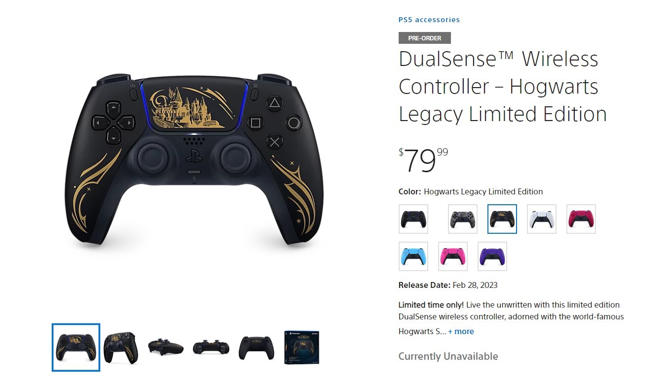 《霍格沃茨之遗》限定PS5手柄预约秒售罄黄牛3倍定价转售