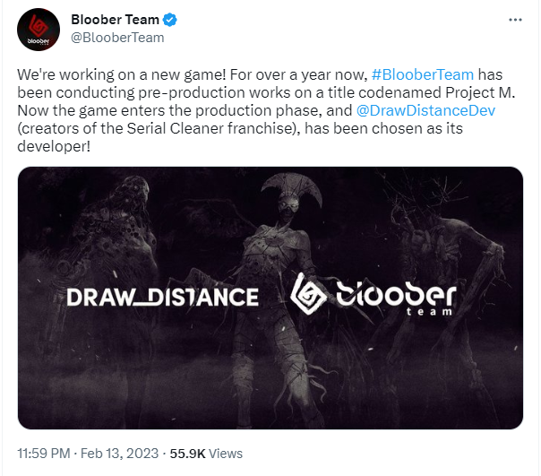 Blooberteam恐怖游戏新作概念图的发布开始进入制作阶段