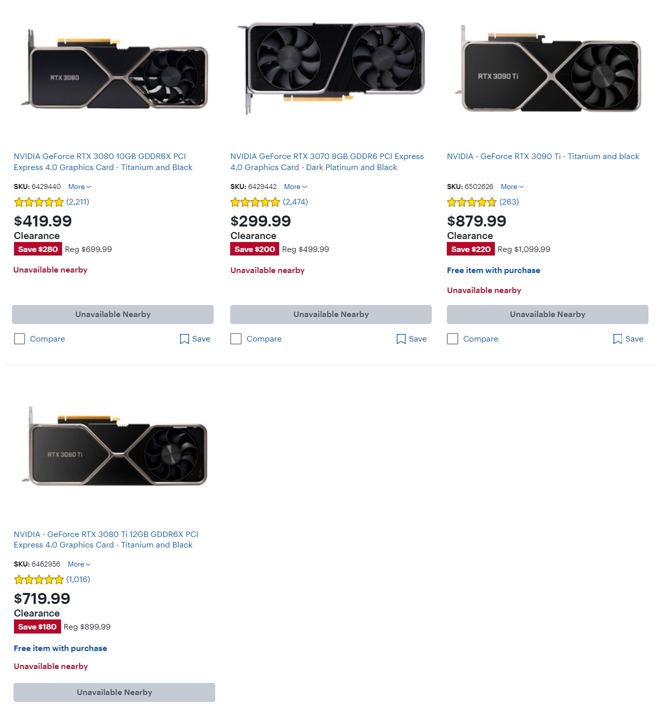 RTX30系列显卡清仓大甩卖:价格全线暴跌最高达40%