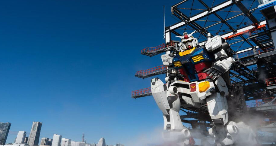 横滨实可动鼻祖高达展示时间又延长了一年，到24年3月31日为止