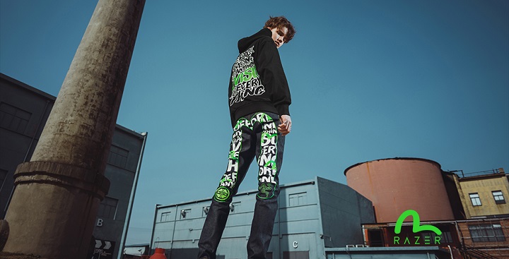 RAZER与EVISU跨界联名系列上市趋势电竞玩家必备的跨界品牌元素备受关注