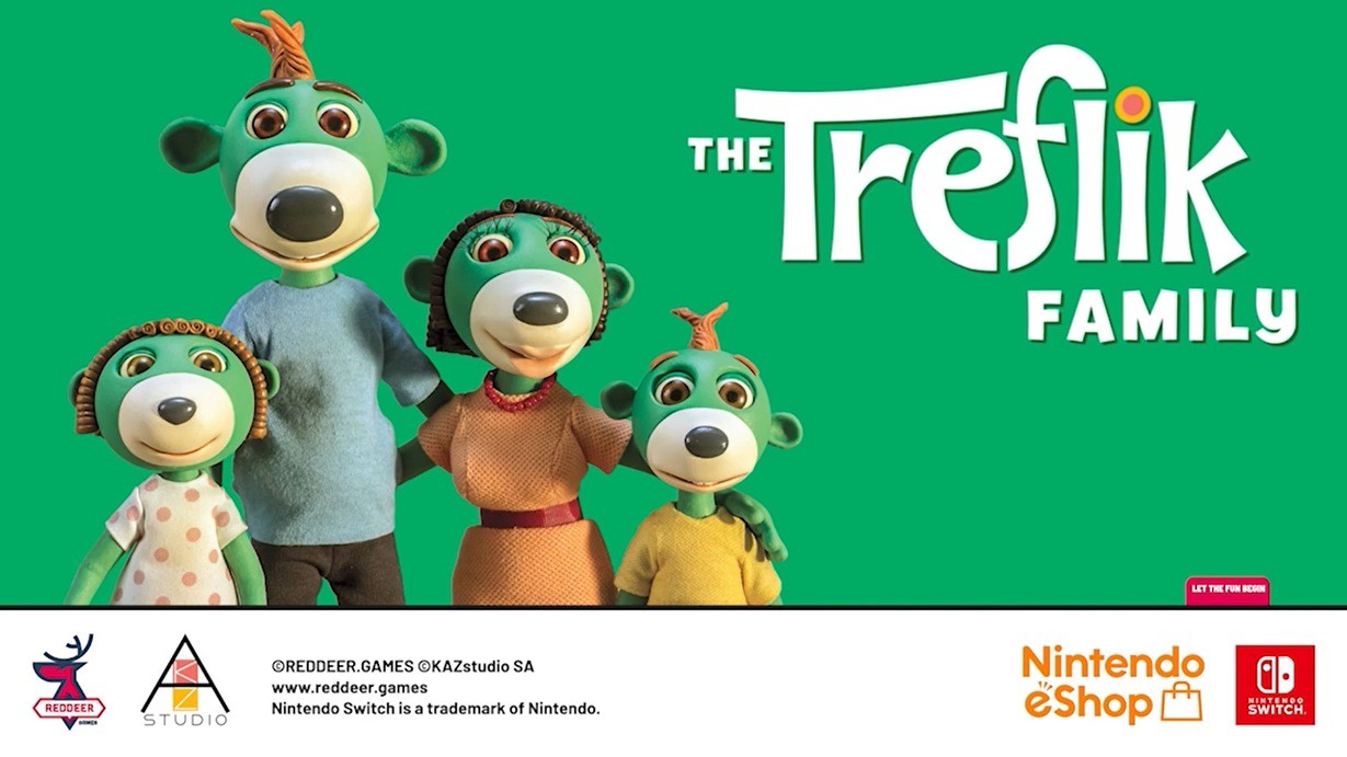 将波兰定格动画《阿福一家亲》改编为Switch游戏