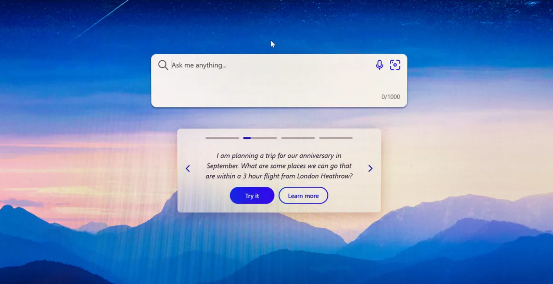 微软将AI聊天限制放宽到每天60次:上限提高到100次