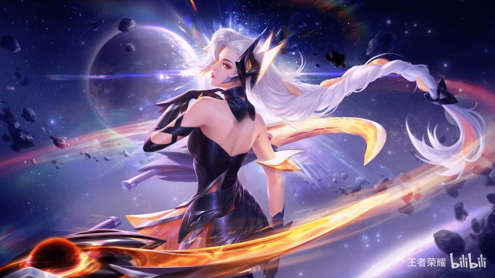 《王者荣耀》花木兰燃星之曲新皮肤美背歌姬登场