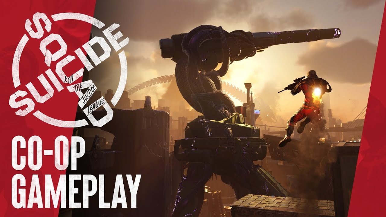 《自杀小队：战胜正义联盟》4人共同玩演示视频