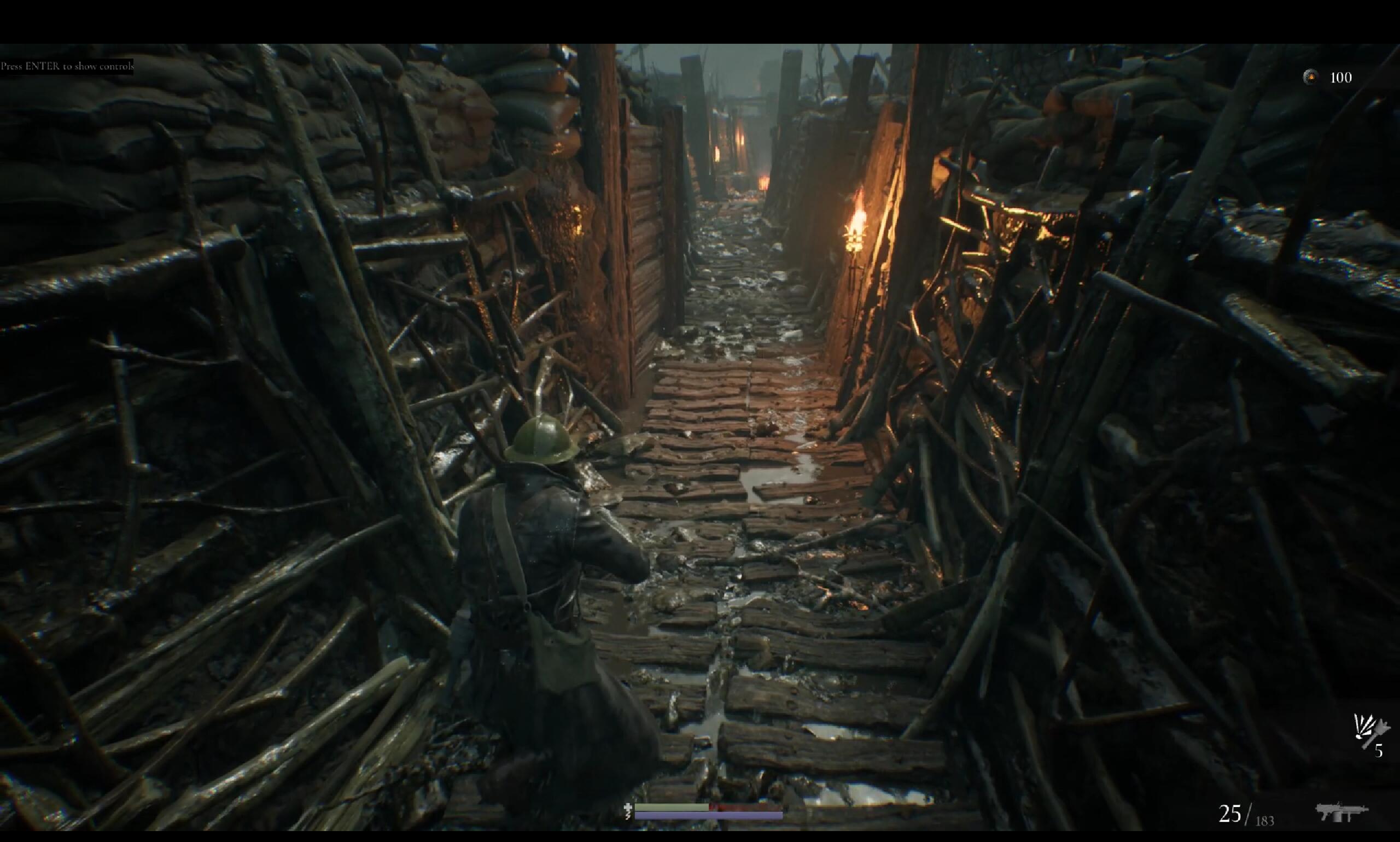 战争题材射击游戏《战壕传说》展示雨水效果的新视频