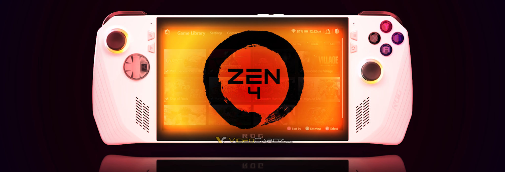 华硕游戏手机ROGAlly配置曝光瑞龙77840U
