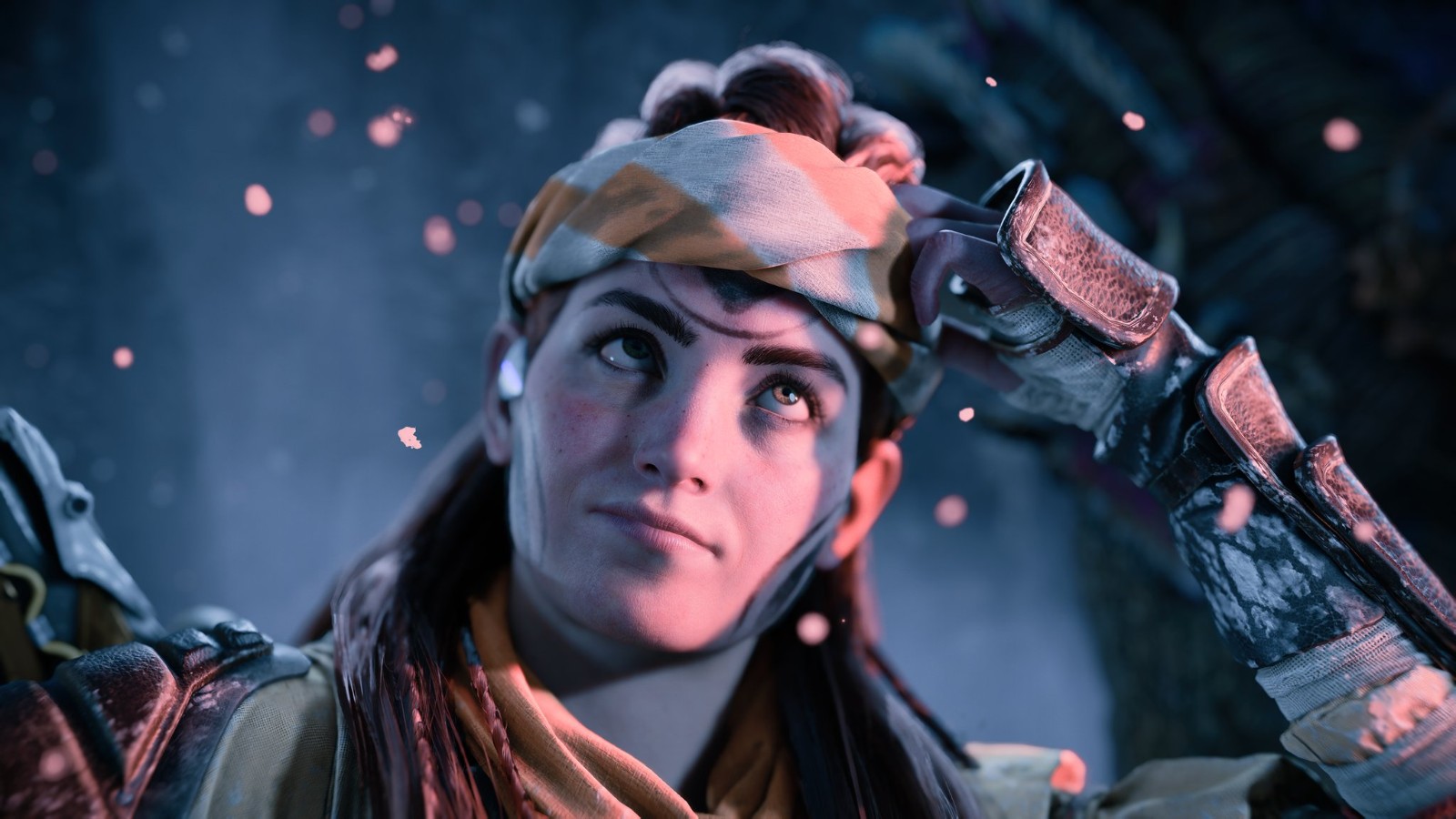 《地平线：西之绝境》新照片女主角：甜蜜的笑容吸引你了吗？
