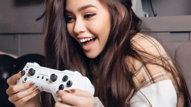 当AI绘画神器遇到难题时，直接看游戏手柄太奇怪了。
