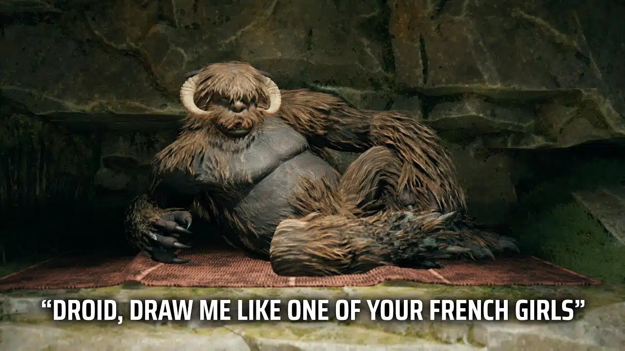 《星球大战绝地：幸存者》彩蛋的视频画面有点辣。
