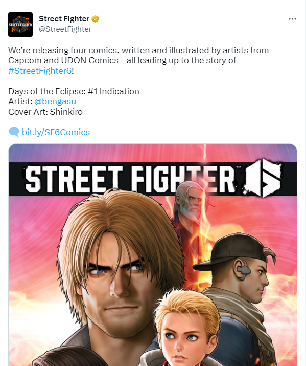 《街头霸王6》前传卡通片《蚀日》现已上线
