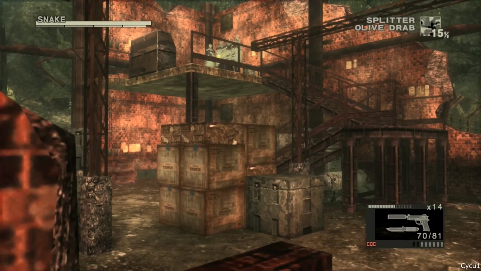 《合金装备3：重制版》与原图对比
