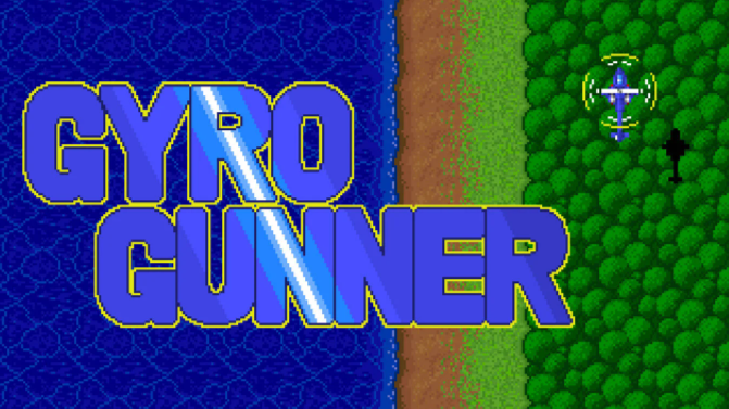 复古俯瞰游戏《Gyro Gunner》将进入没有道具的开关进行强硬的投篮。
