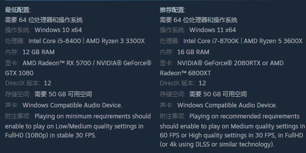《寂静岭2重制版》PC配置公开最低配置GTX1080
