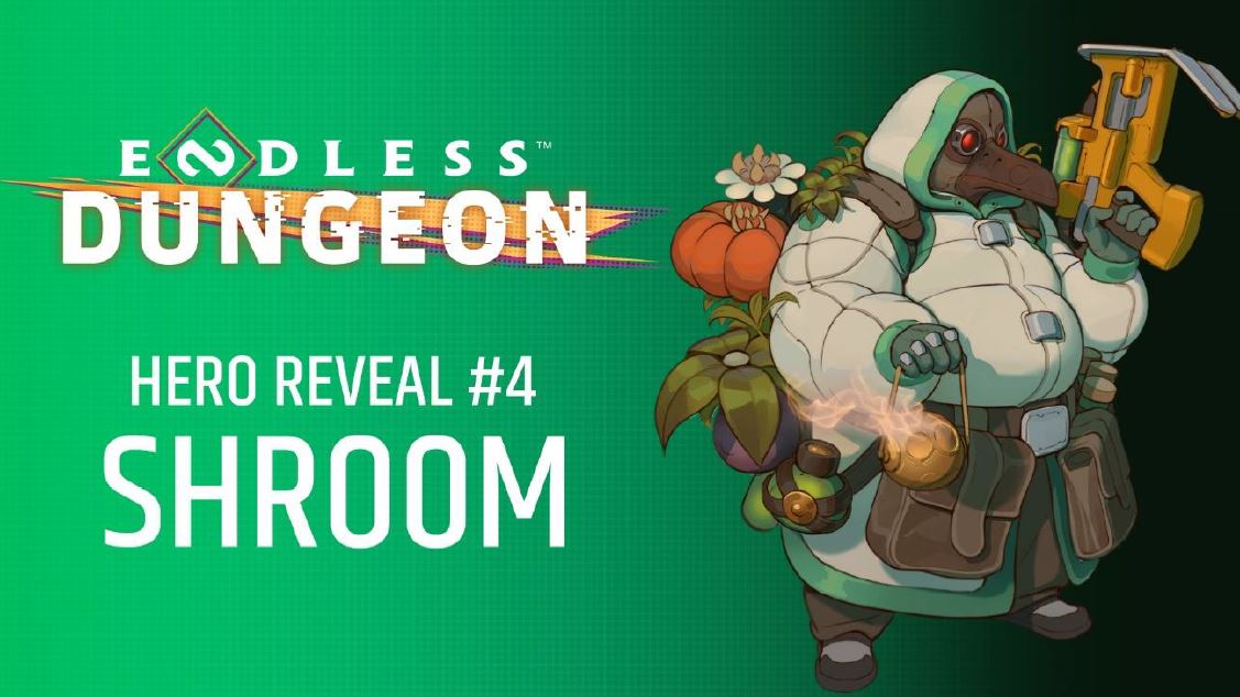 《无尽地牢》揭晓新英雄角色：草药医生“蘑菇”
