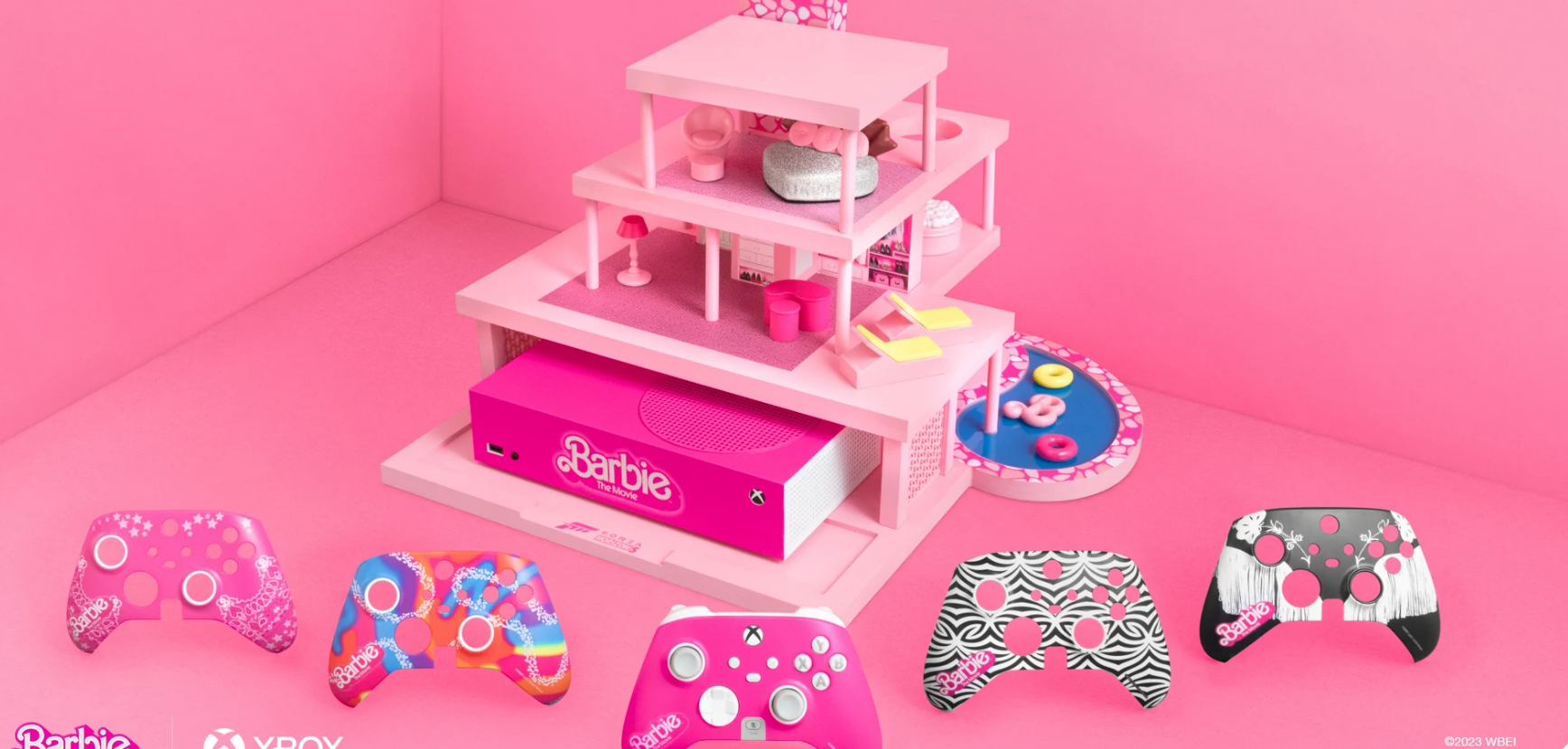 微软推出BarbieXSS《地平线5》免费获得主题车
