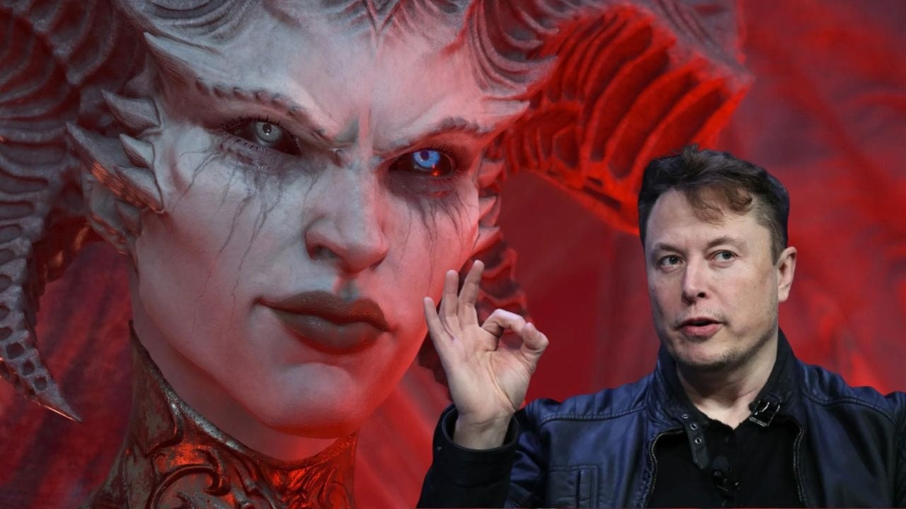 马斯克称赞《暗黑4》是一款伟大的游戏：暴雪做得很好。
