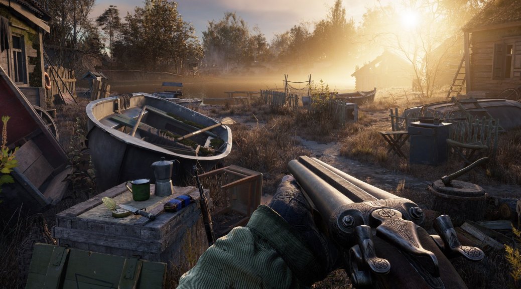 画质已经缩水，但开发商试图保持《潜行者2》的原样。
