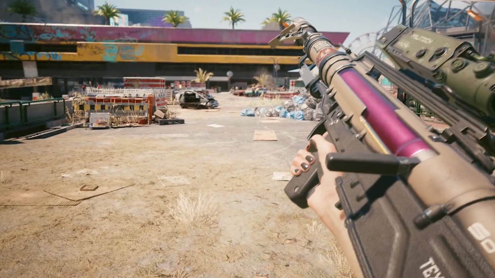 《赛博朋克2077》2.0版本的新战斗演示
