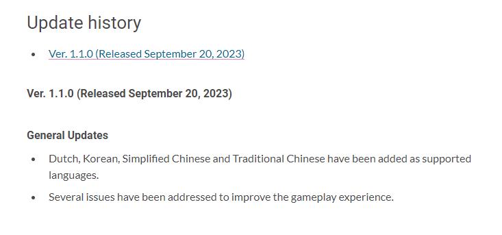 Switch《皮克敏1+2》更新1.1.0版以增加中文支持
