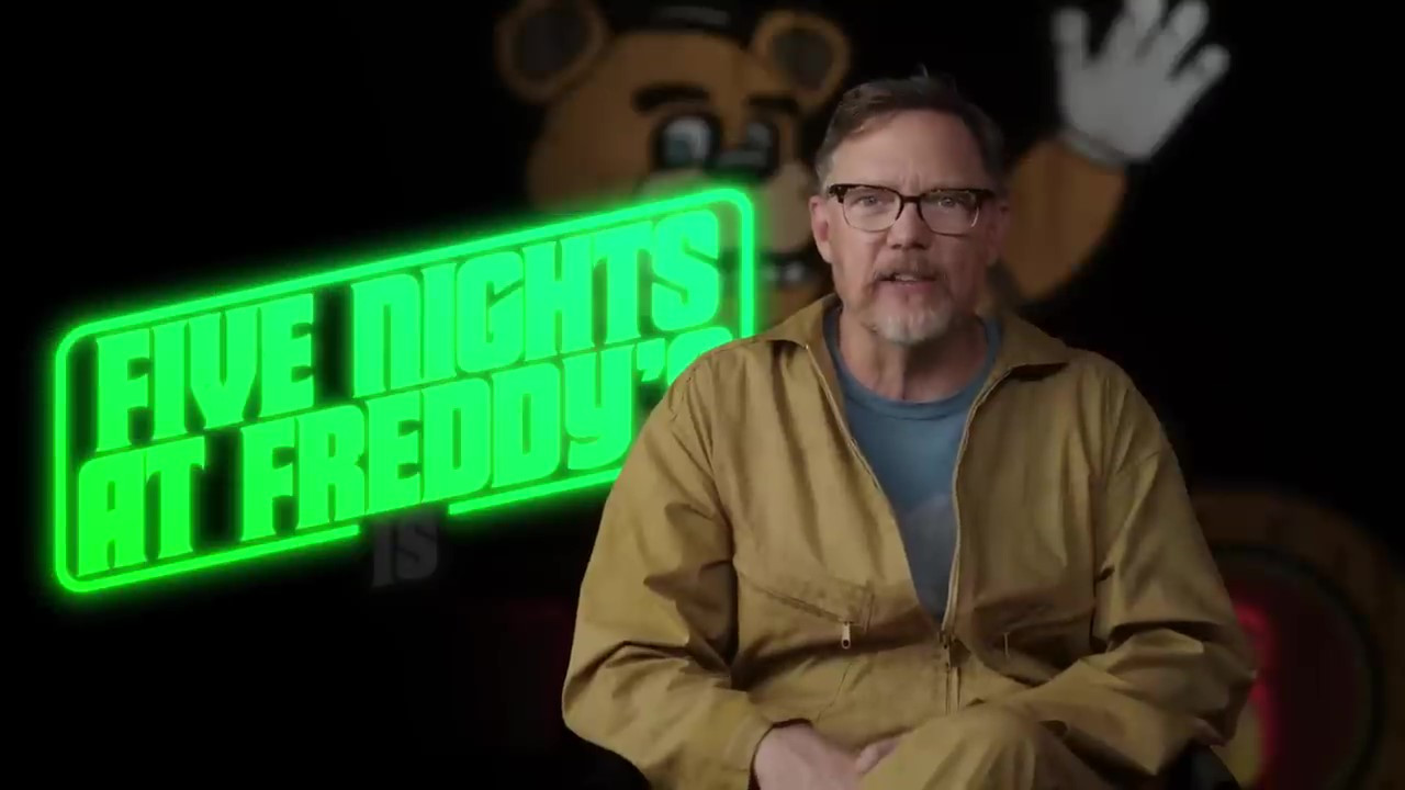 这部《玩具熊的五夜后宫》宣传片将于10月27日上映。
