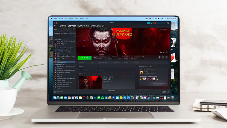 STEAM将在明年2月停止支持MacOS10.13和10.14。
