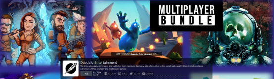 发行商Daedalic开启多人游戏专题节，《潜渊症》半价断裂
