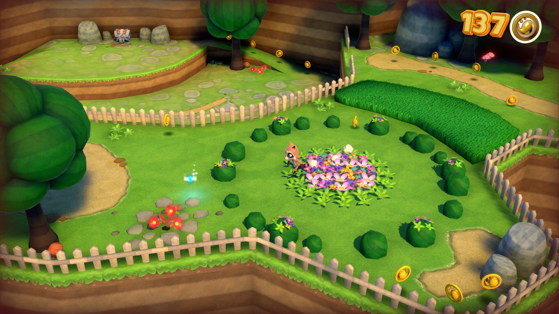 推出新平台游戏《浣熊大冒险》的宣传视频奖励。
