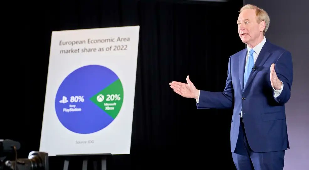 微软总裁改口称英国监管机构严厉但公平
