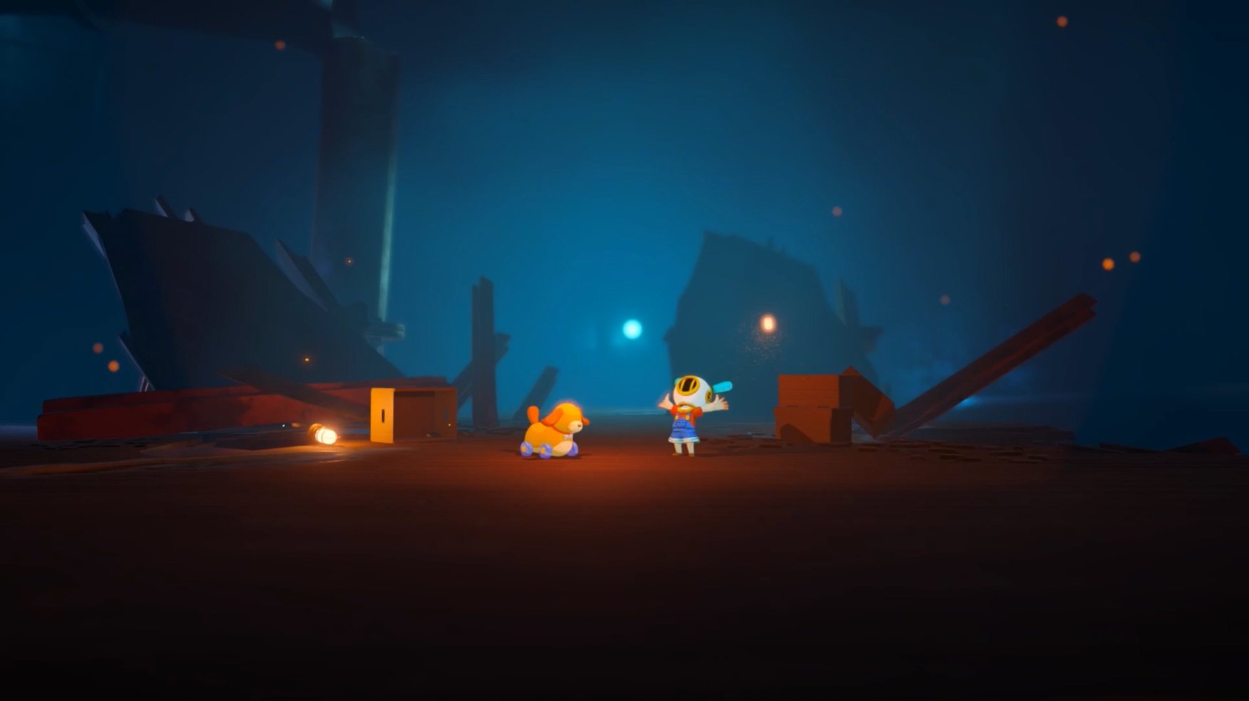 横版益智动作游戏《Gift》将于5月9日发布。
