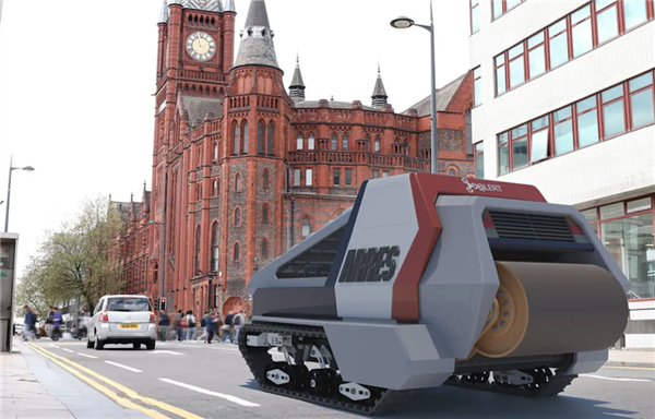 英国将推出世界上首个人工智能机器人，修路速度比人类快70%，成本也比人类低70%
