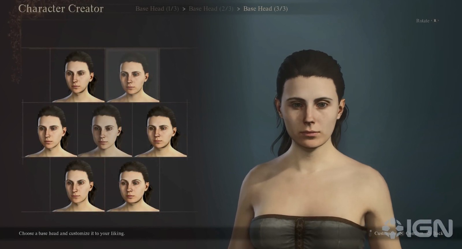 《龙之信条2》捏合系统视频显示
