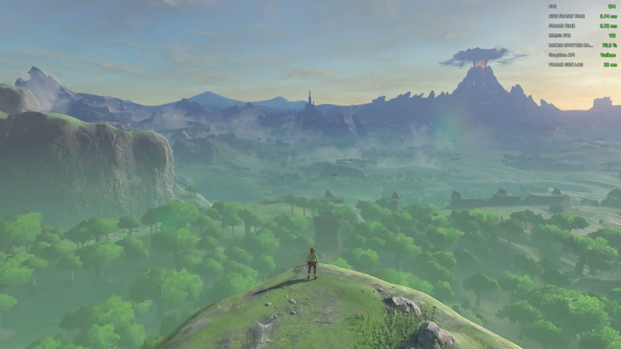 为Yuzu模拟器增加帧生成技术支持，实现更强的效果
