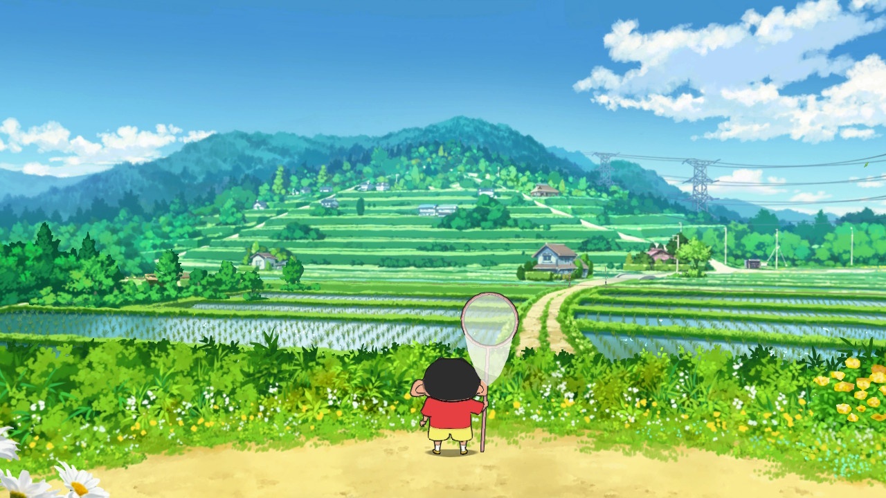 本周的家庭得分：《蜡笔小新煤炭镇的小白》33得分
