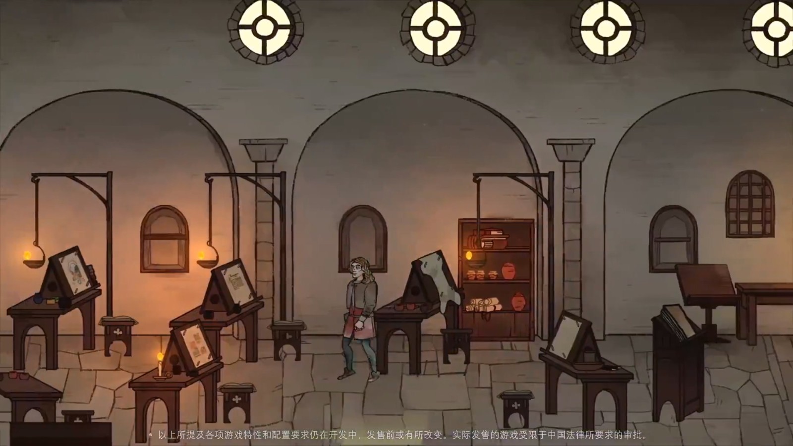 《Pentiment》将于明天登录Switch并发布通知。
