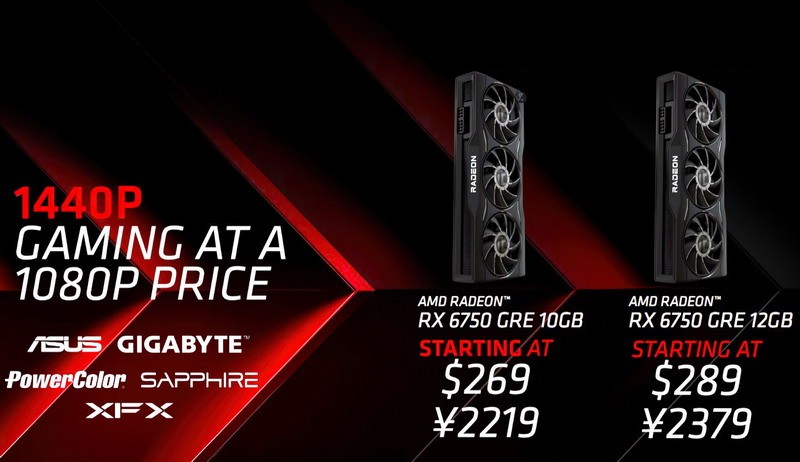 中国专用显卡RX6750GRE超低价AMD采取措施：罚款停货
