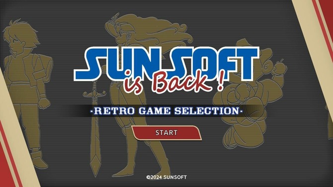 《SUNSOFT is Back》众筹增加了两倍，实现了SEAM经典游戏的集合。
