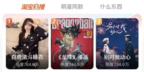 在BirdYamanming去世后，淘宝《龙珠》的卡通片和手持搜索量飙升。
