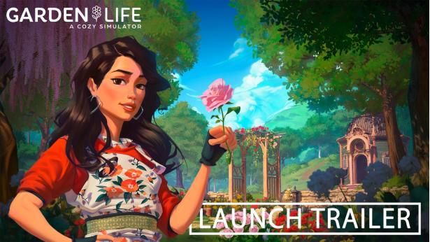 休闲养花模拟器《花园生涯：模拟佛系生活》已登陆任天堂Switch平台。
