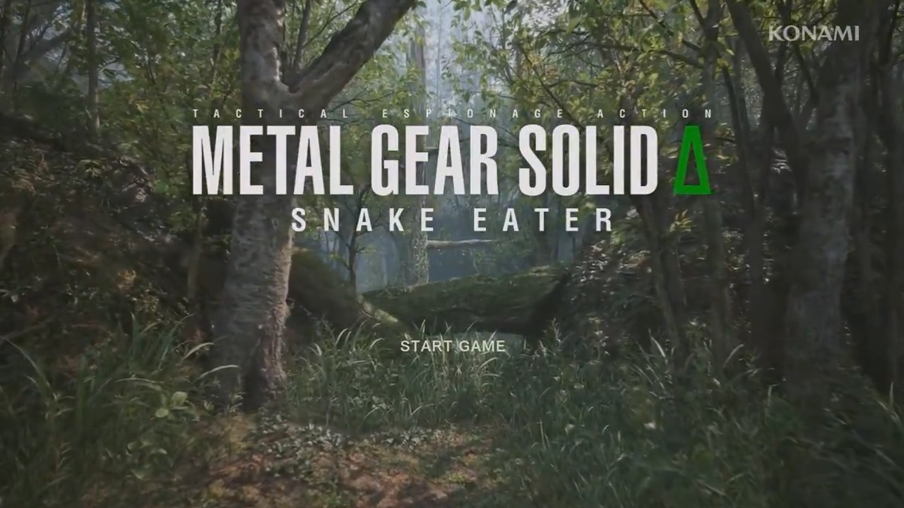 《合金装备Δ：食蛇者》菜单界面曝光虚幻5焕然一新
