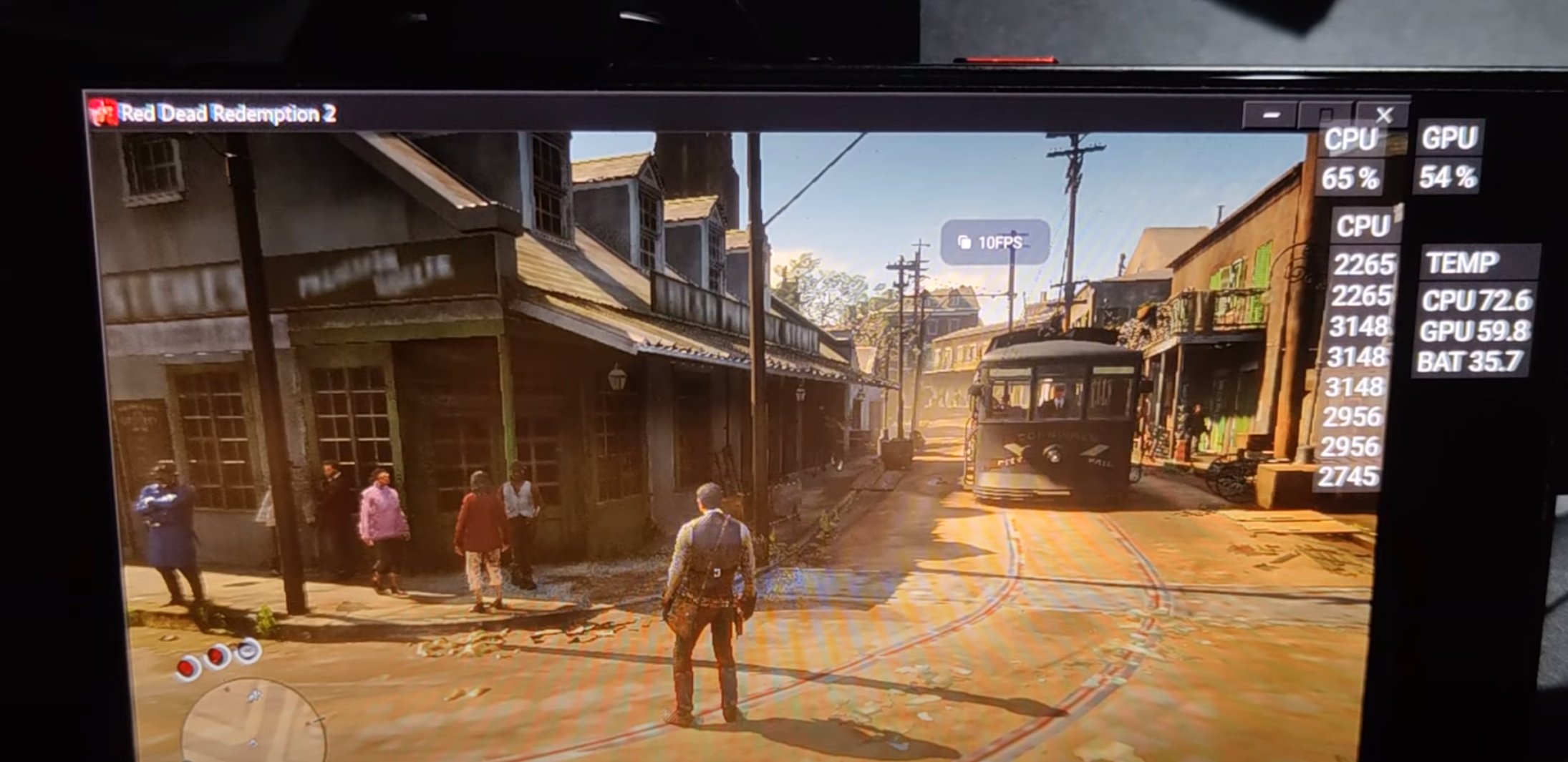 《荒野大镖客2》在手机上成功运行，尽管只有6帧
