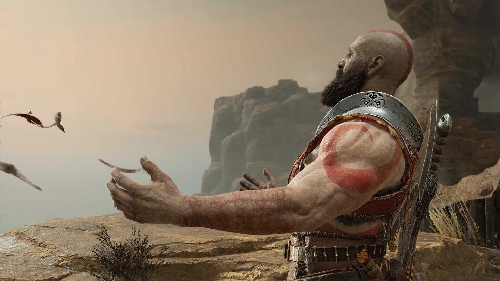 《战神4》庆祝成立六周年
